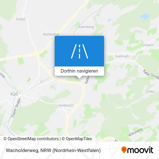 Wacholderweg Karte