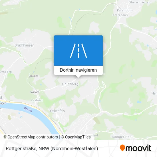 Röttgenstraße Karte