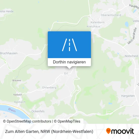 Zum Alten Garten Karte