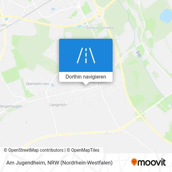 Am Jugendheim Karte