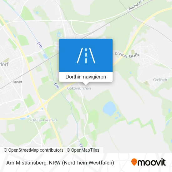 Am Mistiansberg Karte