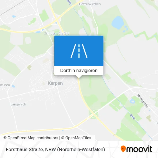 Forsthaus Straße Karte