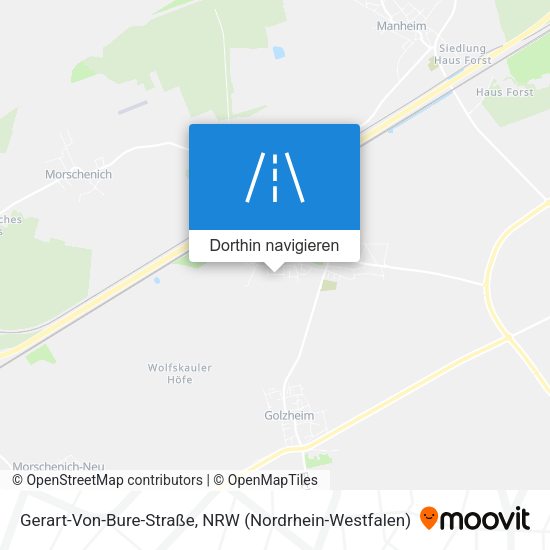 Gerart-Von-Bure-Straße Karte