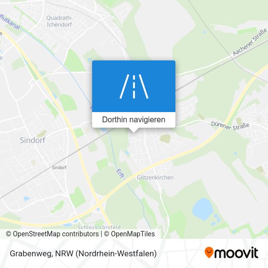 Grabenweg Karte