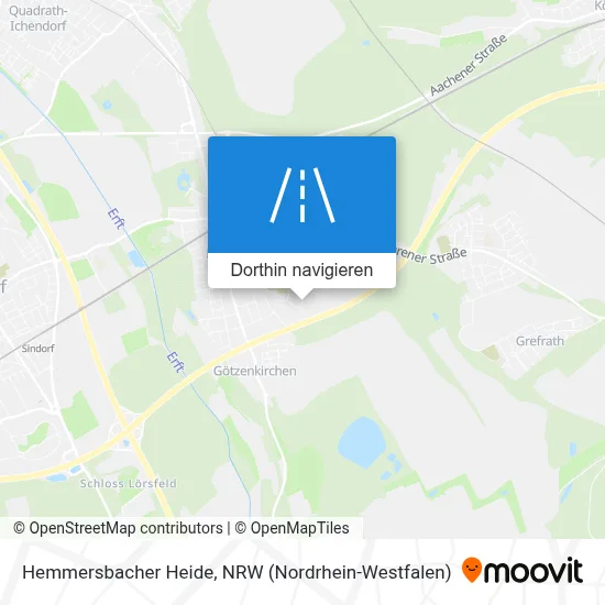 Hemmersbacher Heide Karte