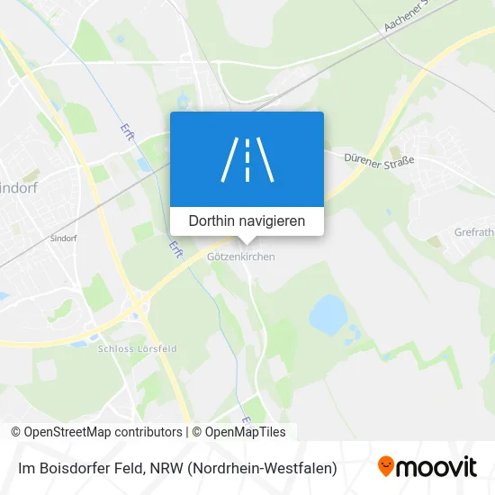 Im Boisdorfer Feld Karte