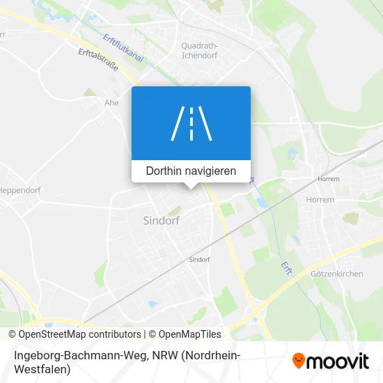 Ingeborg-Bachmann-Weg Karte