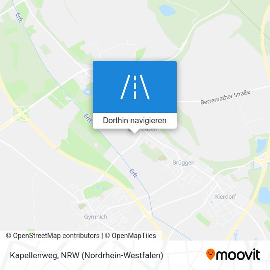 Kapellenweg Karte