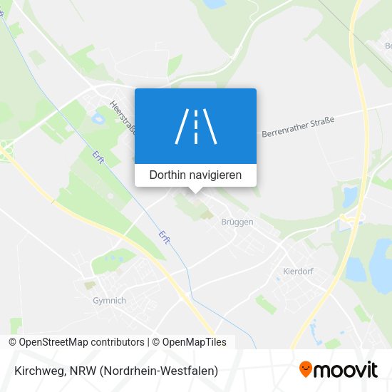 Kirchweg Karte