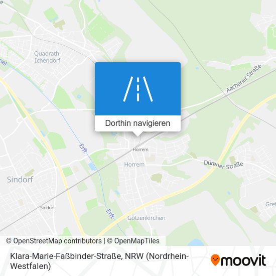 Klara-Marie-Faßbinder-Straße Karte