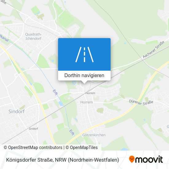 Königsdorfer Straße Karte