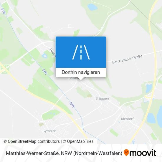 Matthias-Werner-Straße Karte