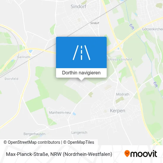 Max-Planck-Straße Karte