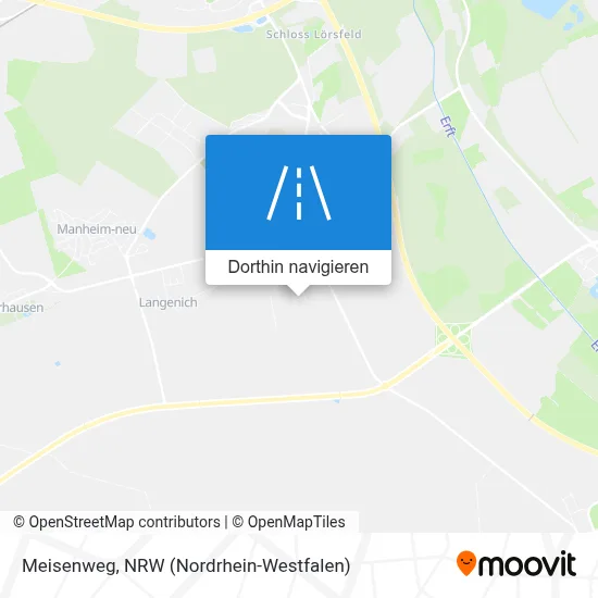 Meisenweg Karte