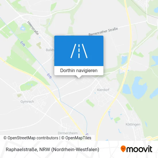 Raphaelstraße Karte