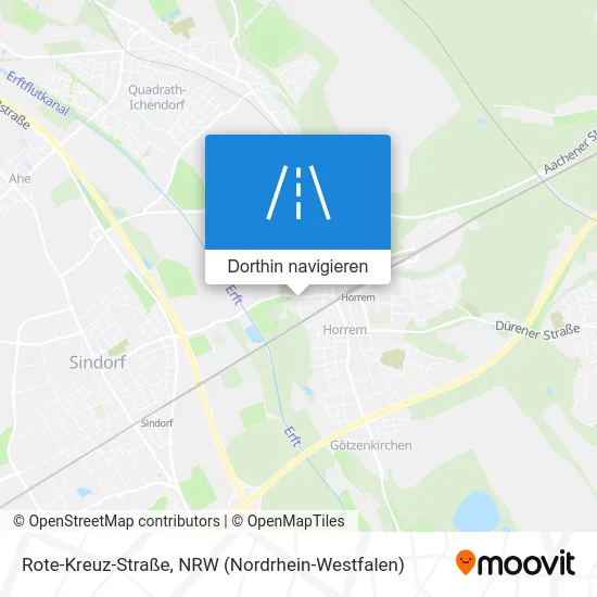 Rote-Kreuz-Straße Karte