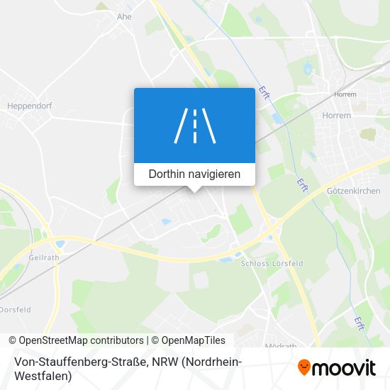 Von-Stauffenberg-Straße Karte