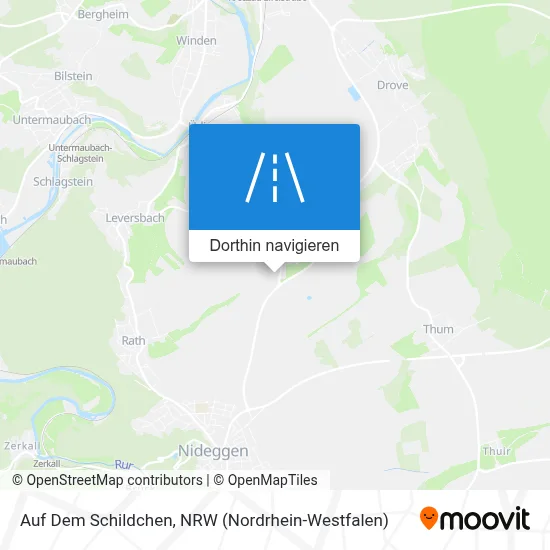 Auf Dem Schildchen Karte