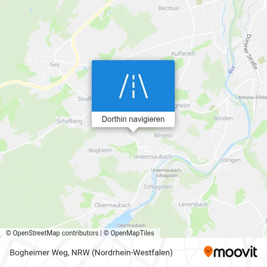 Bogheimer Weg Karte