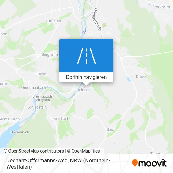 Dechant-Offermanns-Weg Karte