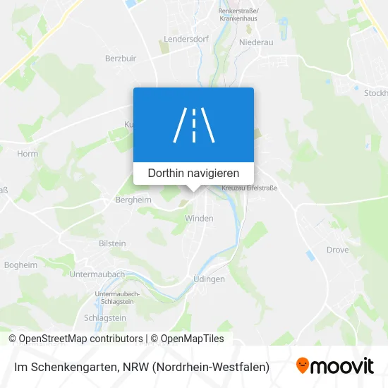 Im Schenkengarten Karte