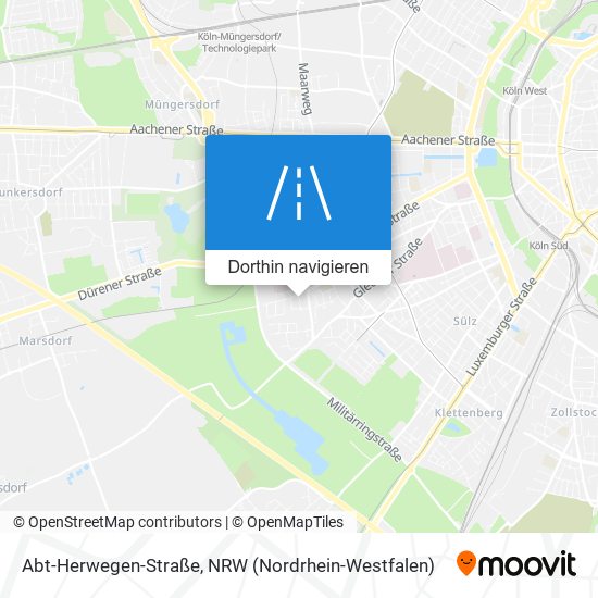 Abt-Herwegen-Straße Karte