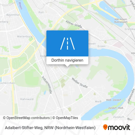 Adalbert-Stifter-Weg Karte