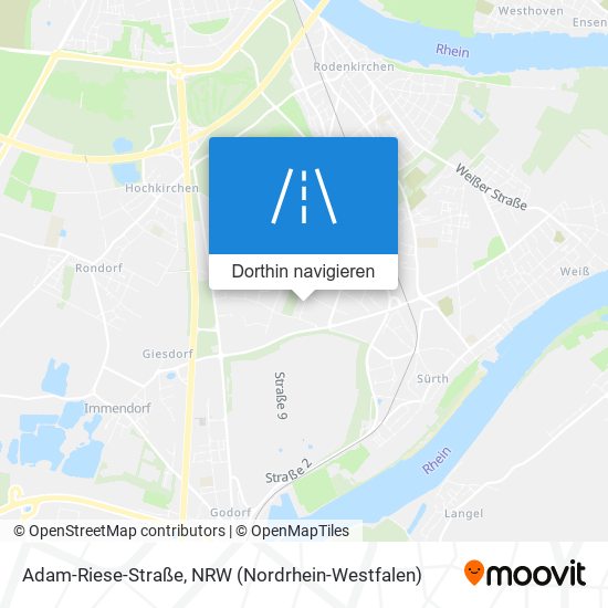 Adam-Riese-Straße Karte
