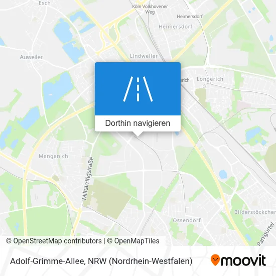 Adolf-Grimme-Allee Karte