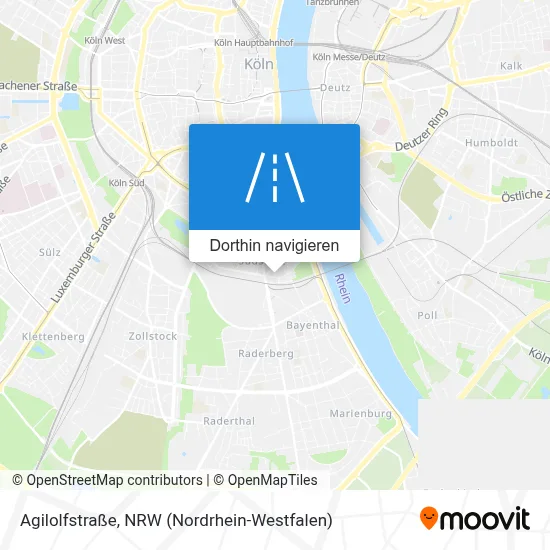 Agilolfstraße Karte