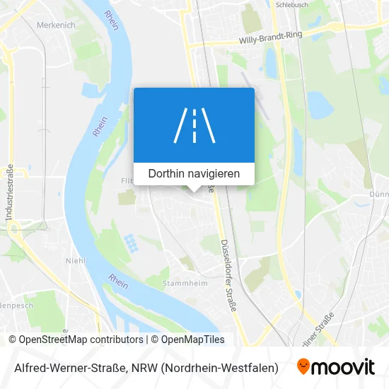 Alfred-Werner-Straße Karte