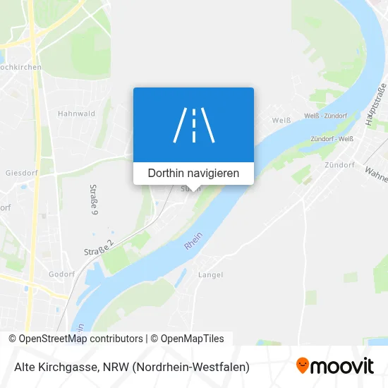 Alte Kirchgasse Karte