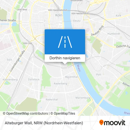 Alteburger Wall Karte