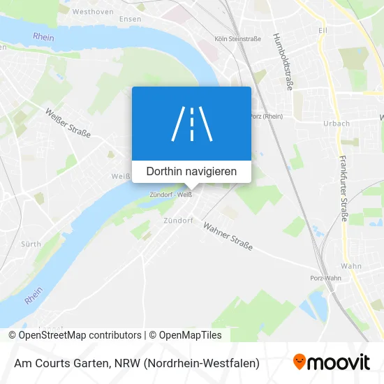 Am Courts Garten Karte