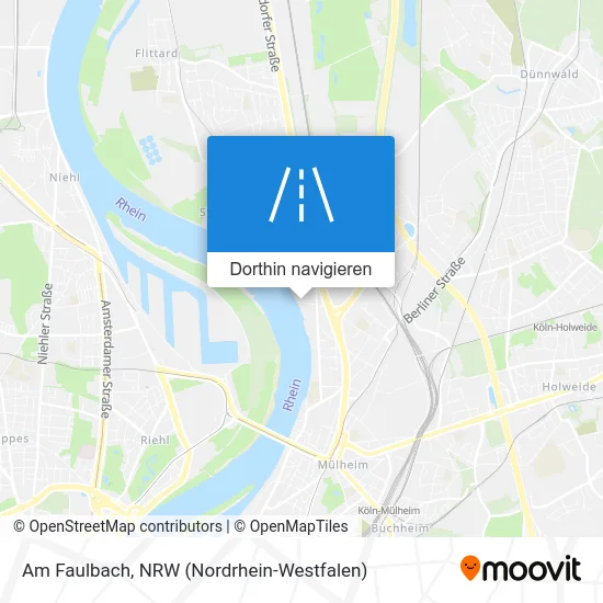 Am Faulbach Karte
