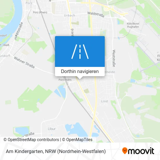 Am Kindergarten Karte