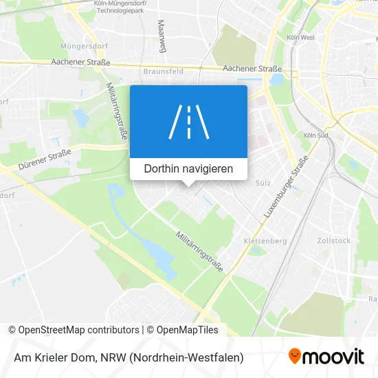 Am Krieler Dom Karte