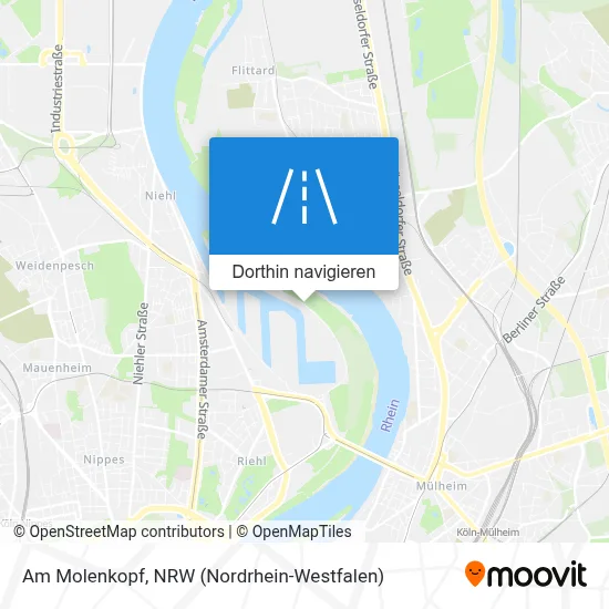 Am Molenkopf Karte