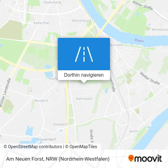 Am Neuen Forst Karte