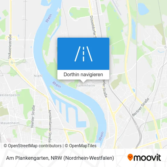 Am Plankengarten Karte