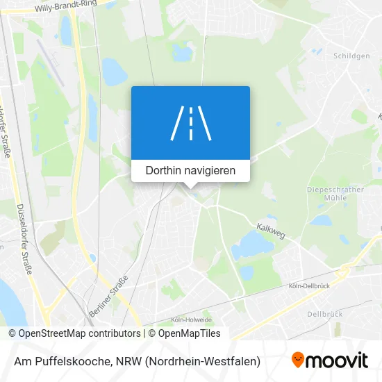 Am Puffelskooche Karte