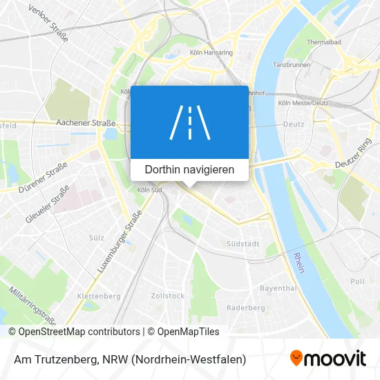 Am Trutzenberg Karte