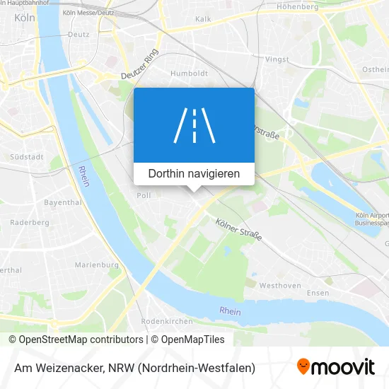 Am Weizenacker Karte