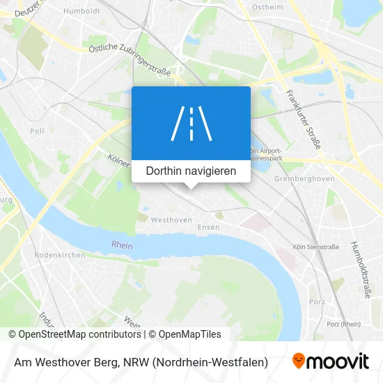 Am Westhover Berg Karte