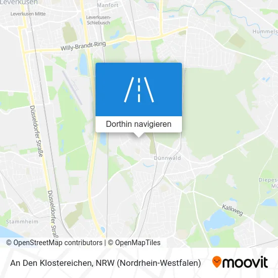 An Den Klostereichen Karte