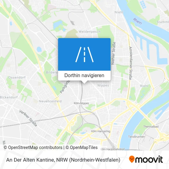 An Der Alten Kantine Karte