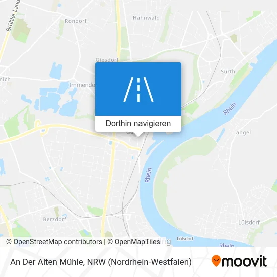 An Der Alten Mühle Karte