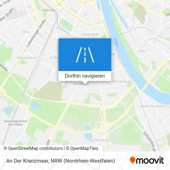 An Der Kranzmaar Karte