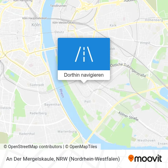 An Der Mergelskaule Karte