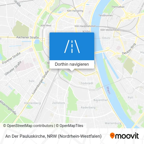 An Der Pauluskirche Karte